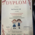Dyplom dla Natalii Lis.JPG